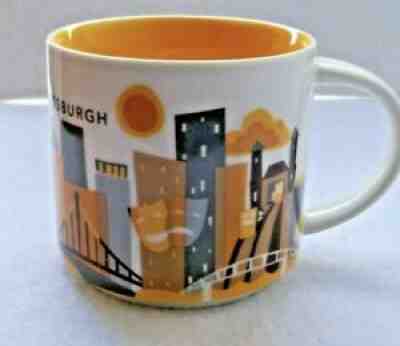 2015 STARBUCKS PITTSBURGH YOU ARE HERE COLLECTION COFFEE MUG 14oz - Sold on eBay Aug 10, 2021 for $21.99