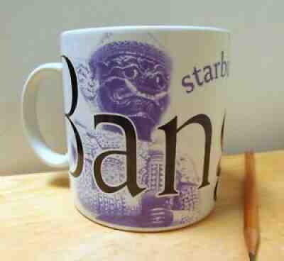 Starbucks Bangkok 1994 ceramic city mug 20 oz. Greer and Belson - Sold on eBay Aug 04, 2021 for $7.99