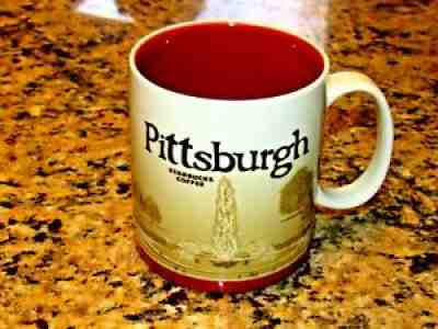 Starbucks Pittsburgh Mug 2011 Global Icon City Ceramic Coffee Cup 16oz - Sold on eBay Sep 12, 2021 for $14.99