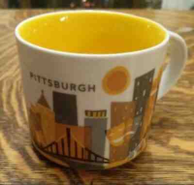 STARBUCKS Pittsburgh Coffee Mug Collectible Cup You Are Here 2016 Ceramic 14oz - Sold on eBay Jul 04, 2021 for $18.00