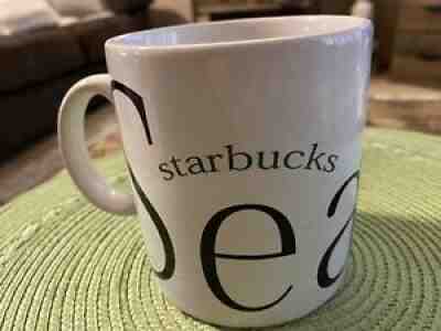 Starbucks Coffee Seattle City Mug Collector Series White Space Needle 1994 Large - Sold on eBay Aug 22, 2021 for $15.90