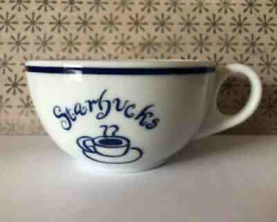 Starbucks Coffee Espresso Cup Rosanna Imports 1994 Blue Diner Restaurantware - Sold on eBay Jun 26, 2021 for $13.45