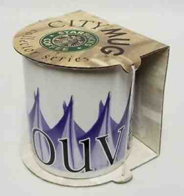 Starbucks Coffee VANCOUVER City Mug Collectors Series Vintage 1994 NEW IN BOX - Sold on eBay Jul 31, 2021 for $39.99