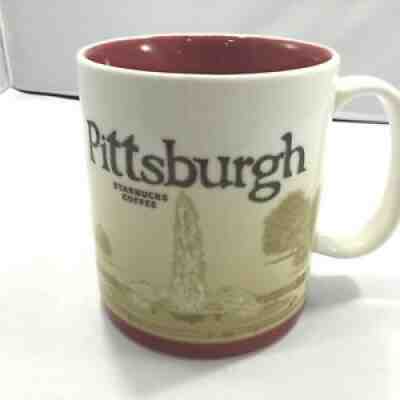 2011 Starbucks Pittsburgh Mug Coffee City of Pittsburgh The Point Fountain - Sold on eBay Jul 07, 2021 for $19.99