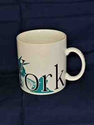 Vintage STARBUCKS Coffee New York City Mug - 1994 Statue of Liberty - 20 Oz - Sold on eBay Sep 06, 2021 for $9.99