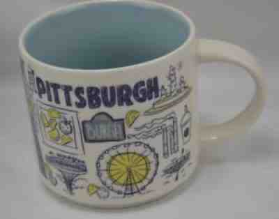 Starbucks Been There Series Pittsburgh Blue Three Rivers Incline - Sold on eBay Aug 30, 2021 for $29.99