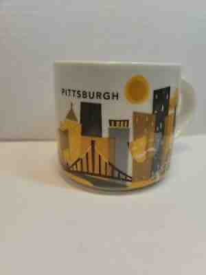 STARBUCKS Mug - 2015 - YOU ARE HERE COLLECTION - PITTSBURGH - Skyline - BB34 - Sold on eBay Jul 19, 2021 for $13.99