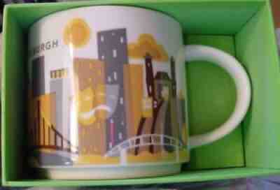 Starbucks Coffee Mug Cup PITTSBURGH 'You Are Here' 2013 Mug Cup NIB - Sold on eBay Jul 06, 2021 for $22.21