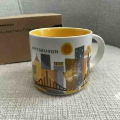 Starbucks 14 oz. Mug Coffee You Are Here Pittsburgh Pennsylvania - Sold on eBay Jul 16, 2021 for $9.50