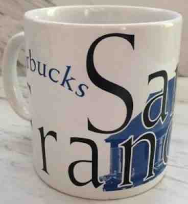 STARBUCKS San Francisco City Mug Ceramic Collector Series 1994 - Sold on eBay Jun 24, 2021 for $22.95