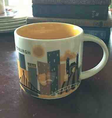 Starbucks PITTSBURGH You Are Here Mug 3 3/4" tall 2013 Minty pre-owned - Sold on eBay Jul 17, 2021 for $16.00