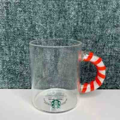 Starbucks Holiday 2020 Glass 12 oz Candy Cane Handle Mug Cup Christmas Brand New - Sold on eBay Sep 09, 2021 for $24.99