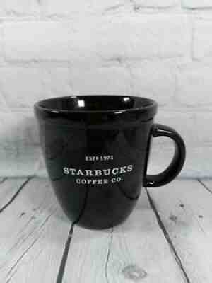 Starbucks Coffee Co. Est. 1971 Abbey Barista 2002 Black Coffee Mug 18oz - Sold on eBay Jun 14, 2021 for $14.99