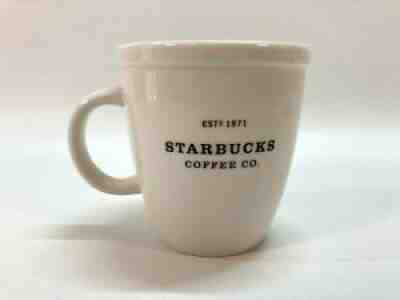Starbucks Barista Mug 2001 Ceramic Large Abbey White 16oz Coffee Cup Estd 1971 - Sold on eBay Jul 02, 2021 for $14.99