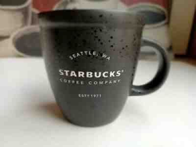 Starbucks Abbey Matte Black Laser etched design Coffee Mug 16oz NEW - Sold on eBay Aug 05, 2021 for $15.00