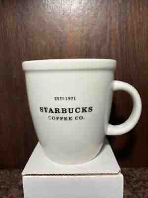 2007 Starbucks Mug 18oz Barista Abbey White Ceramic Starbucks Coffee Co Est 1971 - Sold on eBay Aug 02, 2021 for $24.99