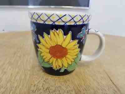 Starbucks Barista 2003 Floral Abbey Mug With Butterfly's, 16 oz. - Sold on eBay Aug 26, 2021 for $14.99