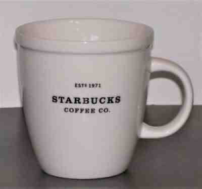 VINTAGE 2001 STARBUCKS BARISTA ABBEY WHITE COFFEE CUP MUG 18 oz. - Sold on eBay Sep 05, 2021 for $19.00
