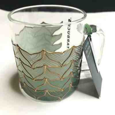 NWT Starbucks Green Mermaid Mug Coffee Glass 50 Years Fish Tail Limited Edition - Sold on eBay Jul 04, 2021 for $21.60