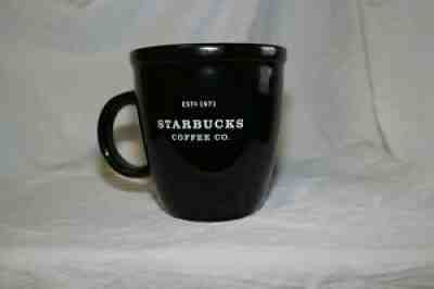 Rare 2002 Starbucks Abbey Barista Coffee Mug 18oz Black Ceramic Estd 1971 - Sold on eBay Jul 07, 2021 for $19.99