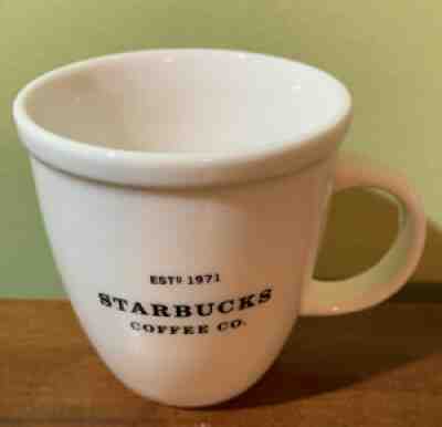 Starbucks 30th Anniversary 6 oz Mini Abbey White Espresso Mug Cup 2001 - Sold on eBay Jul 05, 2021 for $14.00