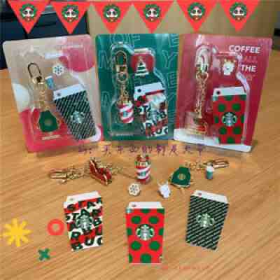 .2019 China Starbucks Merry Christmas Coffee Cup Sleigh Apron key chain Pin Card - Sold on eBay Jun 17, 2021 for $8.99