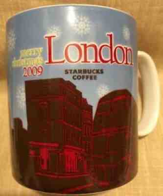 Starbucks 2009 London Merry Christmas Mug - Sold on eBay Aug 04, 2021 for $33.33