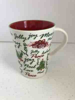Starbucks Christmas Coffee Mug Cup Holiday 2007 Love Joy Merry Noel Peace 12oz - Sold on eBay Jun 14, 2021 for $9.00