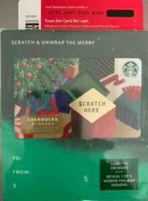 LOT OF 20 - 2019 STARBUCKS CHRISTMAS "SCRATCH & UNWRAP THE MERRY" GIFT CARD - Sold on eBay Jul 29, 2021 for $19.99