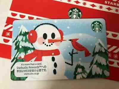 Holiday 2020 Japan Starbucks Merry Christmas Snowman Card - Pin Intact - Sold on eBay Jun 19, 2021 for $8.00