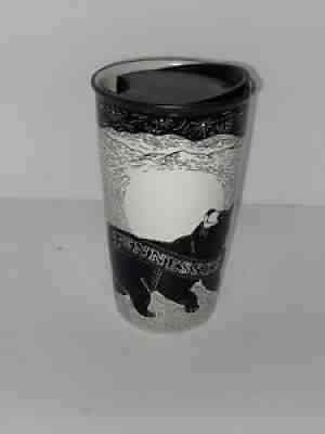 Starbucks 2016 Tennessee Bear & Birds Ceramic Double Wall Traveler Tumbler 12 oz - Sold on eBay Aug 25, 2021 for $95.00