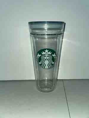 Starbucks 2016 Venti 20 oz. Clear Glass Double Walled Cold Cup Tumbler No Straw - Sold on eBay Sep 09, 2021 for $79.99