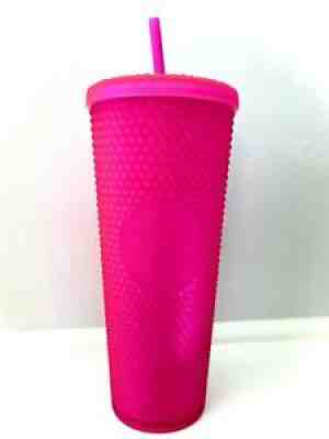 Starbucks Neon Pink Studded Tumbler Fall 2021 Cold Cup Venti Size Brand New - Sold on eBay Aug 27, 2021 for $35.99