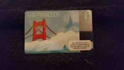 STARBUCKS San Francisco 2010 Bay Bridge Gift Card MINT Up & Coming! 11 Years Old - Sold on eBay Aug 31, 2021 for $9.25