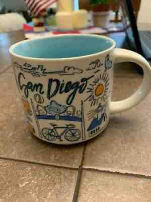 Starbucks SAN DIEGO Arizona Been There Series Coffee Mug Tea Cup 14 Oz - Sold on eBay Aug 23, 2021 for $15.00