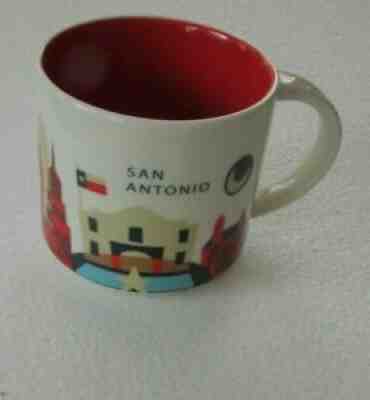 Starbucks 2015 SAN ANTONIO You Are Here Collection Coffee Tea Mug Cup 14oz - Sold on eBay Aug 14, 2021 for $8.50