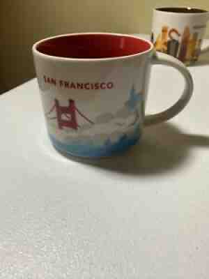 Starbucks San Francisco YAH You Are Here Collection 14oz Coffee Mug Cup - Sold on eBay Sep 02, 2021 for $10.00