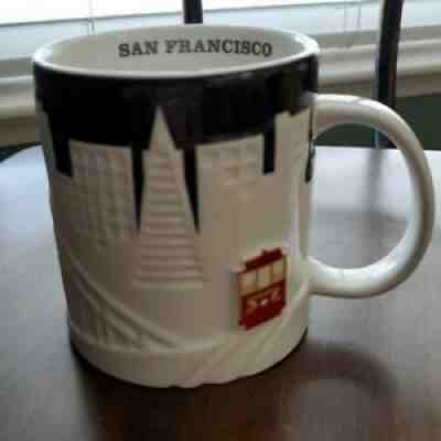 Starbucks Collector Series San Francisco City Relief Embossed Skyline Mug - Sold on eBay Sep 04, 2021 for $24.99