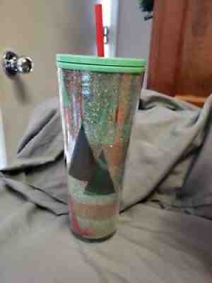 NEW Starbucks Holiday Glitter Christmas 24 oz Cold Cups - Sold on eBay Aug 10, 2021 for $9.00