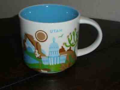 STARBUCKS "You Are Here" Utah14 Oz. Coffee Cup Mug EUC - Sold on eBay Sep 06, 2021 for $10.95