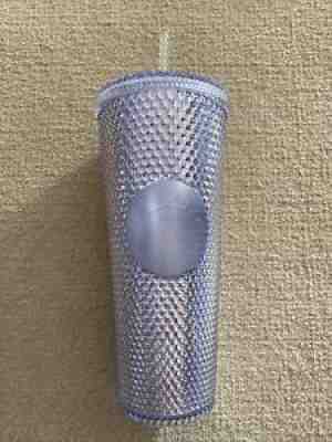 Starbucks Studded Platinum Silver Reusable Cold Cup Tumbler New - Sold on eBay Aug 27, 2021 for $30.00
