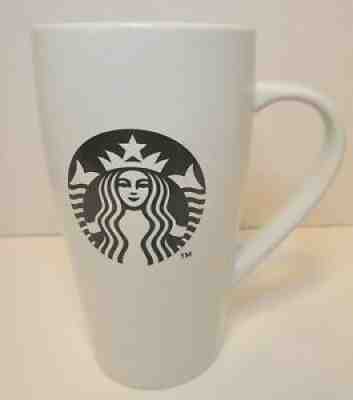 Starbucks Coffee Mug Cup Classic Tall White Black Mermaid Logo 18 Oz 2014 - Sold on eBay Aug 01, 2021 for $12.50