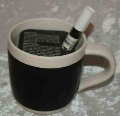 STARBUCKS 2009 Celebration Black White Chalkboard Coffee Mug Cup 18 fl oz NEW! - Sold on eBay Aug 10, 2021 for $12.95