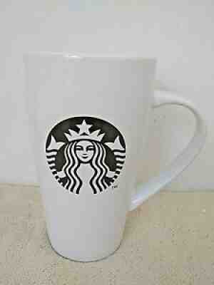 New Starbucks 2014 Tall Stoneware Mug Black & White, 18 Oz. - Sold on eBay Sep 09, 2021 for $22.69