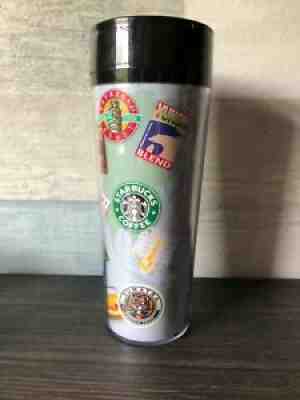 Vintage 1996 Starbucks Coffee ThermoServ Landmark Stamps Travel Tumbler 12oz - Sold on eBay Sep 02, 2021 for $14.00