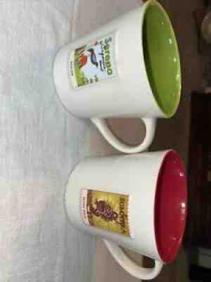 Set of 2006 Starbucks mugs, Serena blend, Sumatra blend - Sold on eBay Aug 30, 2021 for $10.00