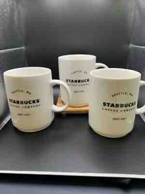 Starbucks Coffee Estd 1971 14oz Mug Cup 2006 - Set of 3 - Sold on eBay Jul 18, 2021 for $30.99