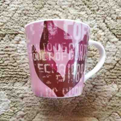 2006 Starbucks Coffee Mug Tea Cup GUATEMALA Distressed Pink & Mauve Tones 16 oz - Sold on eBay Jul 15, 2021 for $8.99