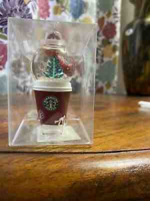 Starbucks 2006 Christmas Holiday Snow - Globe Ornament To - Go Cup - Sold on eBay Aug 20, 2021 for $9.95