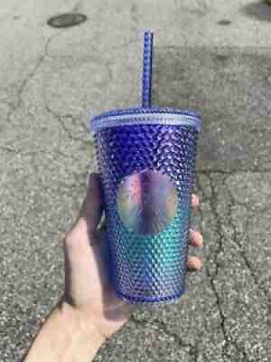 â­ Starbucks ­ 2021 Blue Purple Studded Mermaid OmbrÃ© Grande Tumbler! NEW IN HAND! - Sold on eBay Jul 19, 2021 for $30.00
